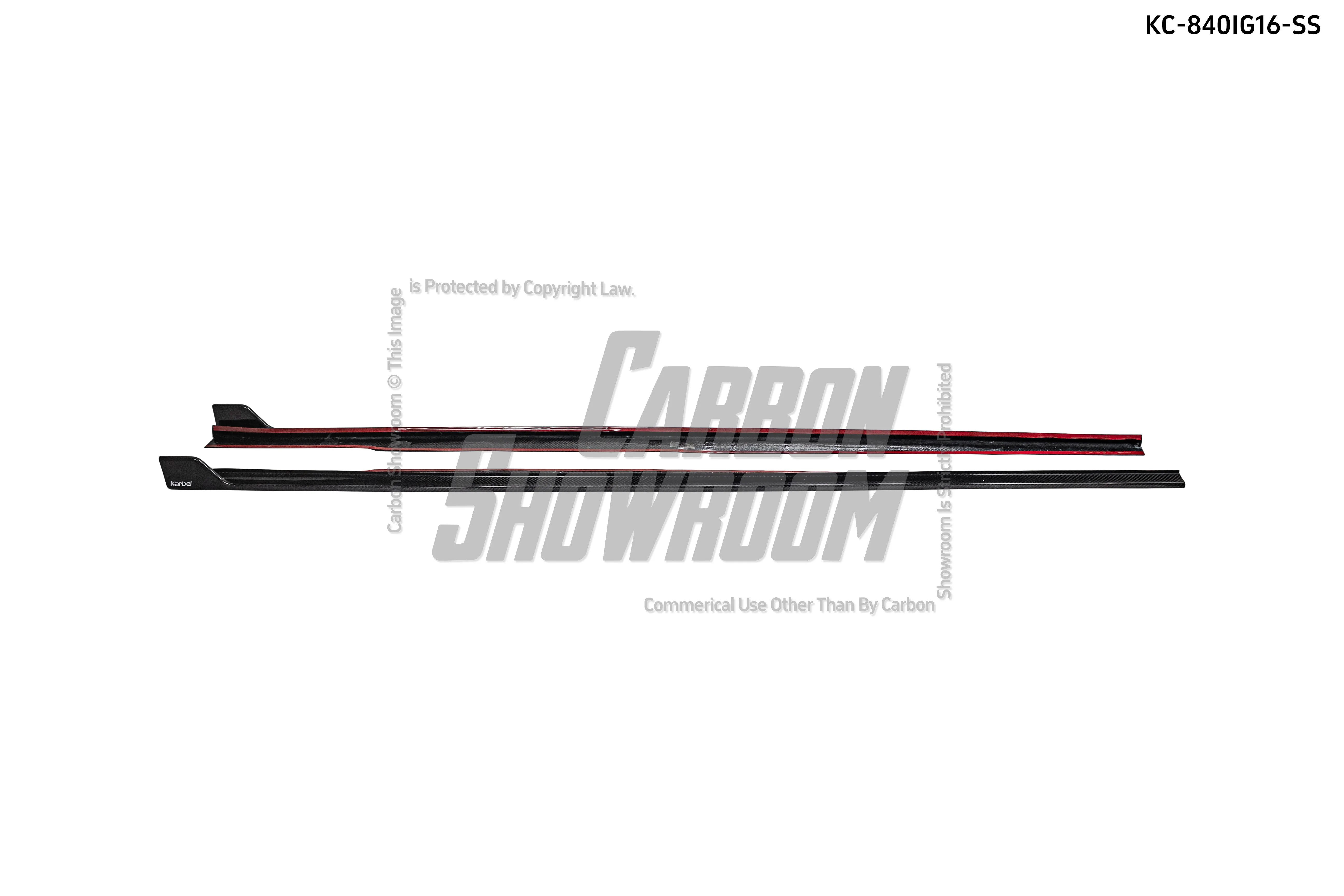 Karbel Side Skirts for BMW 8 Series M850 840 G16 Pre-preg Carbon Fiber