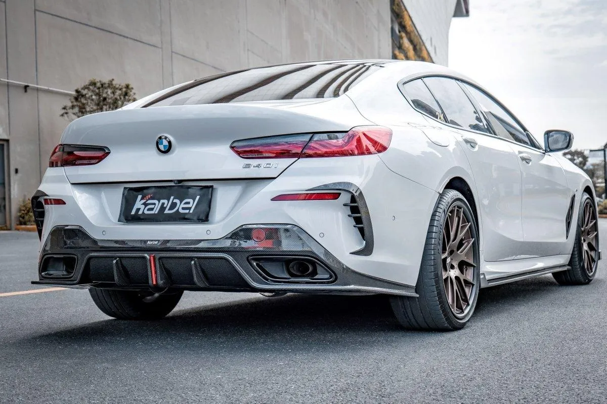 Karbel Side Skirts for BMW 8 Series M850 840 G16 Pre-preg Carbon Fiber