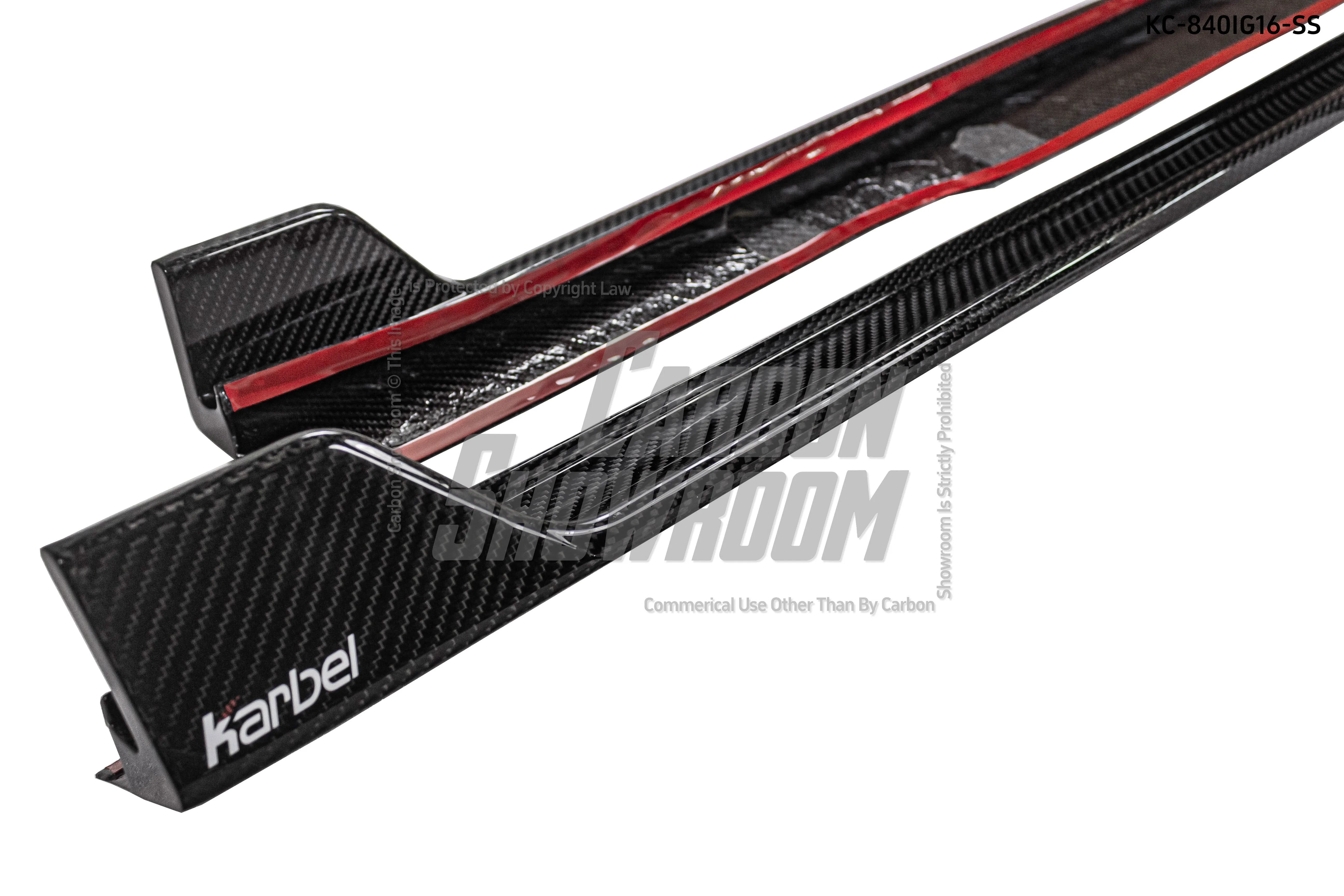 Karbel Side Skirts for BMW 8 Series M850 840 G16 Pre-preg Carbon Fiber