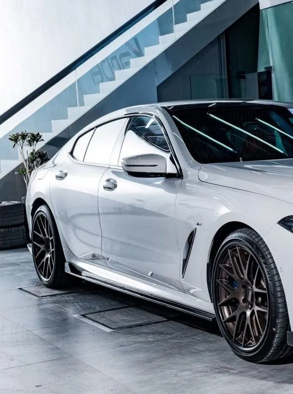 Karbel Side Skirts for BMW 8 Series M850 840 G16 Pre-preg Carbon Fiber
