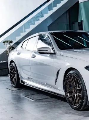 Karbel Side Skirts for BMW 8 Series M850 840 G16 Pre-preg Carbon Fiber