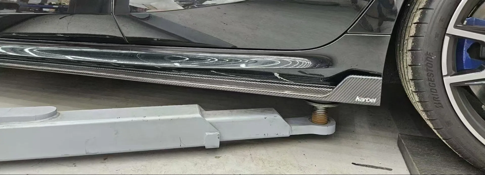 Karbel Side Skirts for BMW 8 Series M850 840 G16 Pre-preg Carbon Fiber