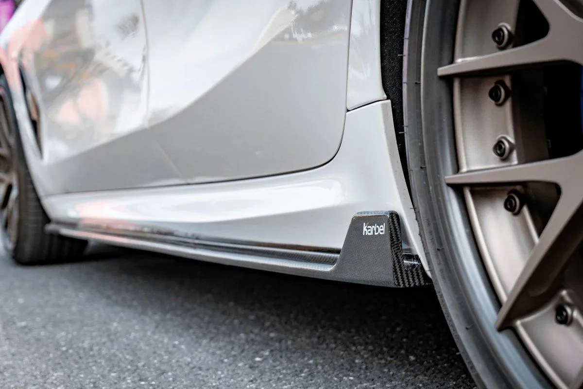 Karbel Side Skirts for BMW 8 Series M850 840 G16 Pre-preg Carbon Fiber