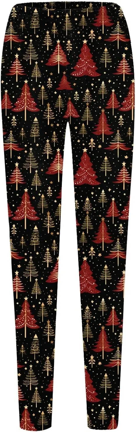Leather Leggings for Women Leggings Artistic Splash Printed Soft Stretchy Pants Leather Leggings Tummy Control Soft