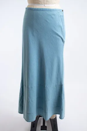 Light Blue Denim Skirt