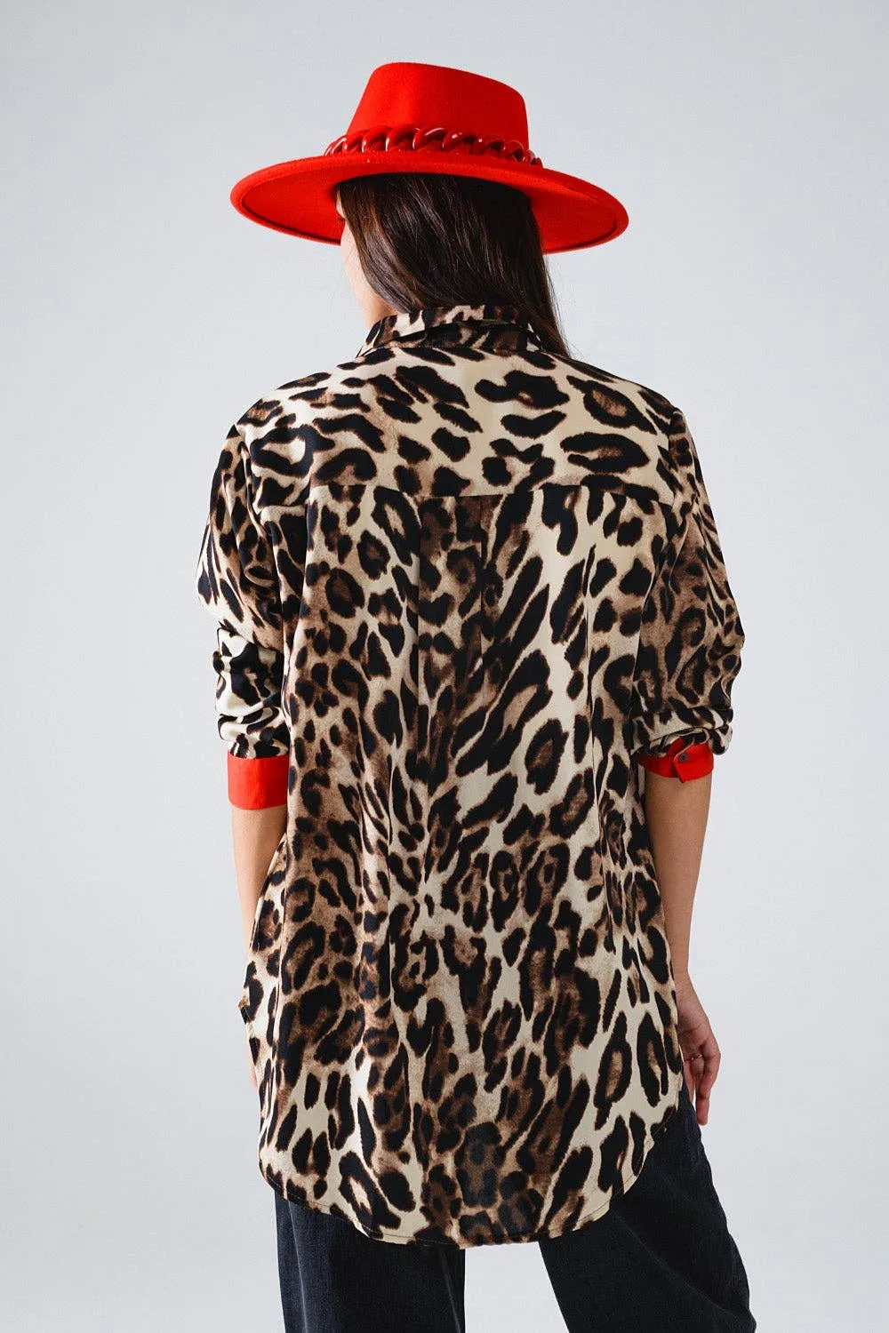 Lila Button Down