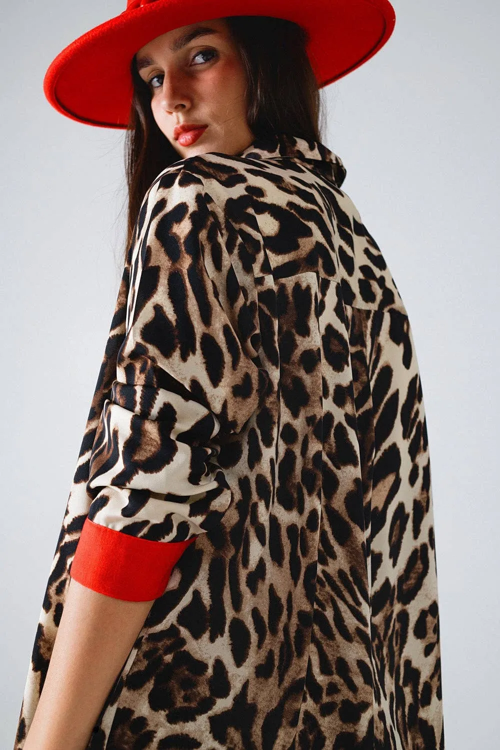 Lila Button Down