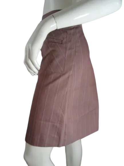 Lilly Pulitzer 80's Skirt Light Mauve Size 10 SKU 000239-7