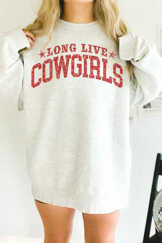 Long Live Cowgirls {oversized sweatshirt}