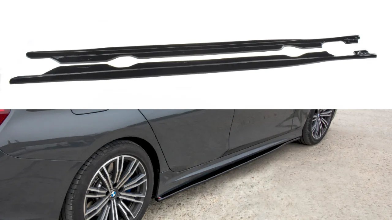 Maxton Design - SIDE SKIRTS DIFFUSERS BMW 3 G20 M-SPORT (2019-)