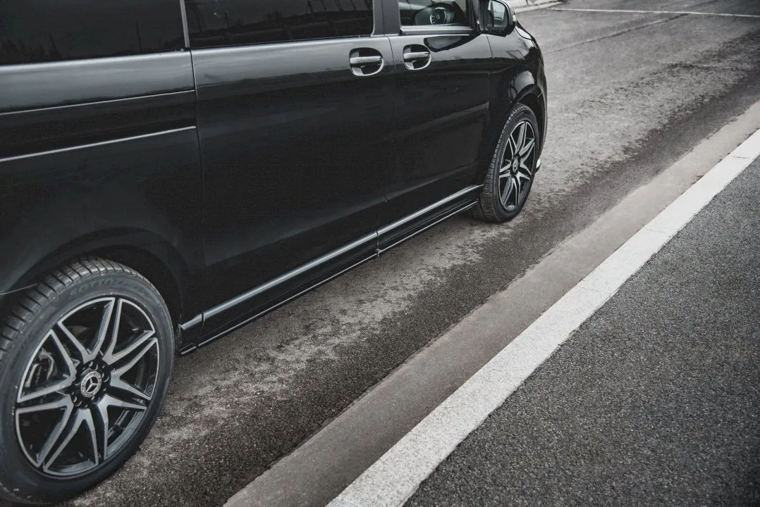 Maxton Design - Side Skirts Diffusers Mercedes-Benz V-Class Long AMG-Line W447