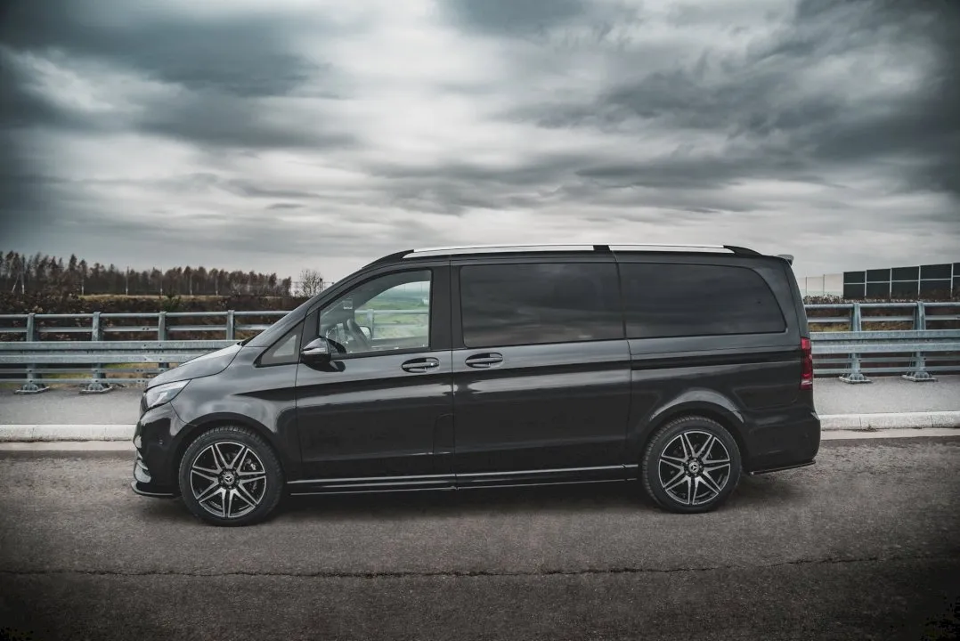 Maxton Design - Side Skirts Diffusers Mercedes-Benz V-Class Long AMG-Line W447