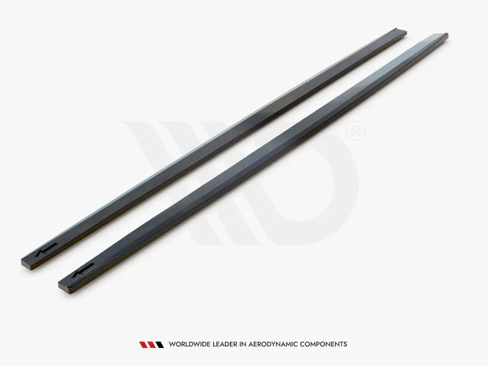 Maxton Design - SIDE SKIRTS DIFFUSERS PORSCHE PANAMERA E-HYBRID 971