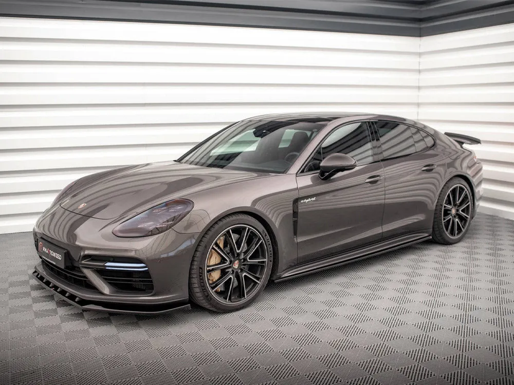 Maxton Design - SIDE SKIRTS DIFFUSERS PORSCHE PANAMERA E-HYBRID 971