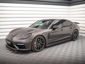 Maxton Design - SIDE SKIRTS DIFFUSERS PORSCHE PANAMERA E-HYBRID 971