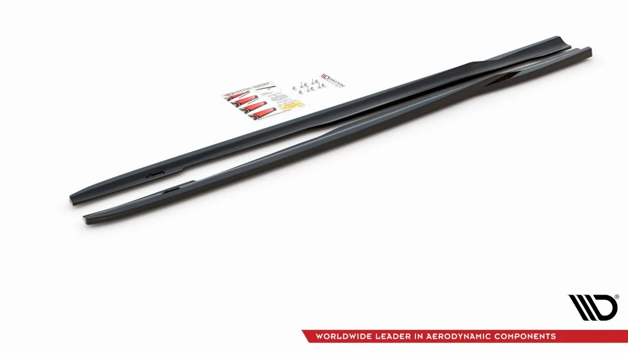 Maxton Design - SIDE SKIRTS DIFFUSERS V2 FORD FOCUS ST & RS MK3 (2015-2018)