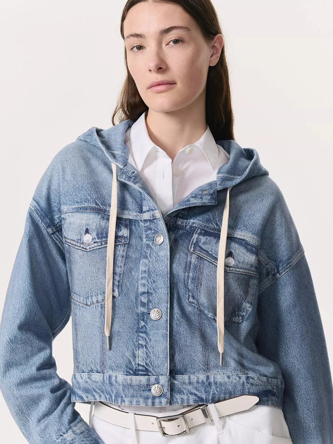 Miramar Trucker Hoodie Jacket - Coney