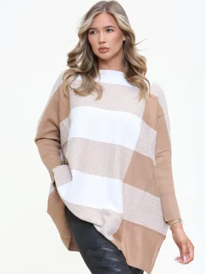 Monochrome Check Jumper