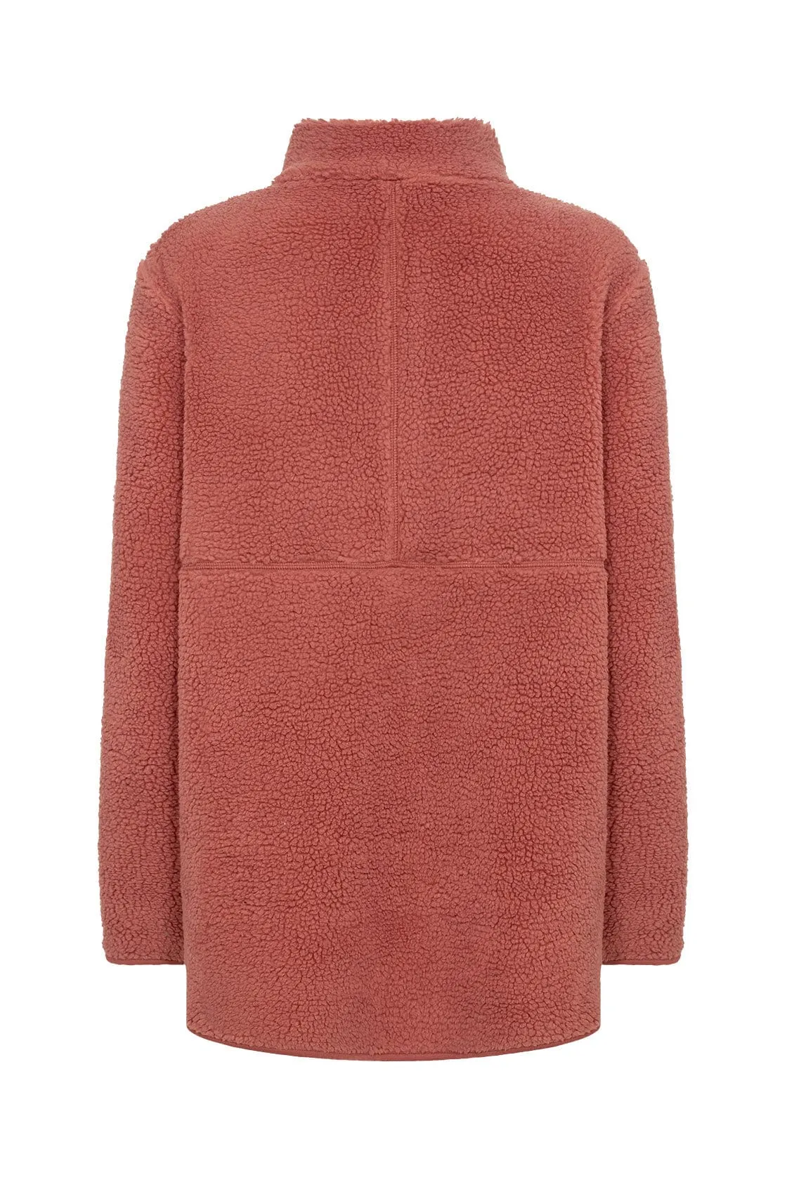 Onyx Teddy Fleece Jacket - Blush