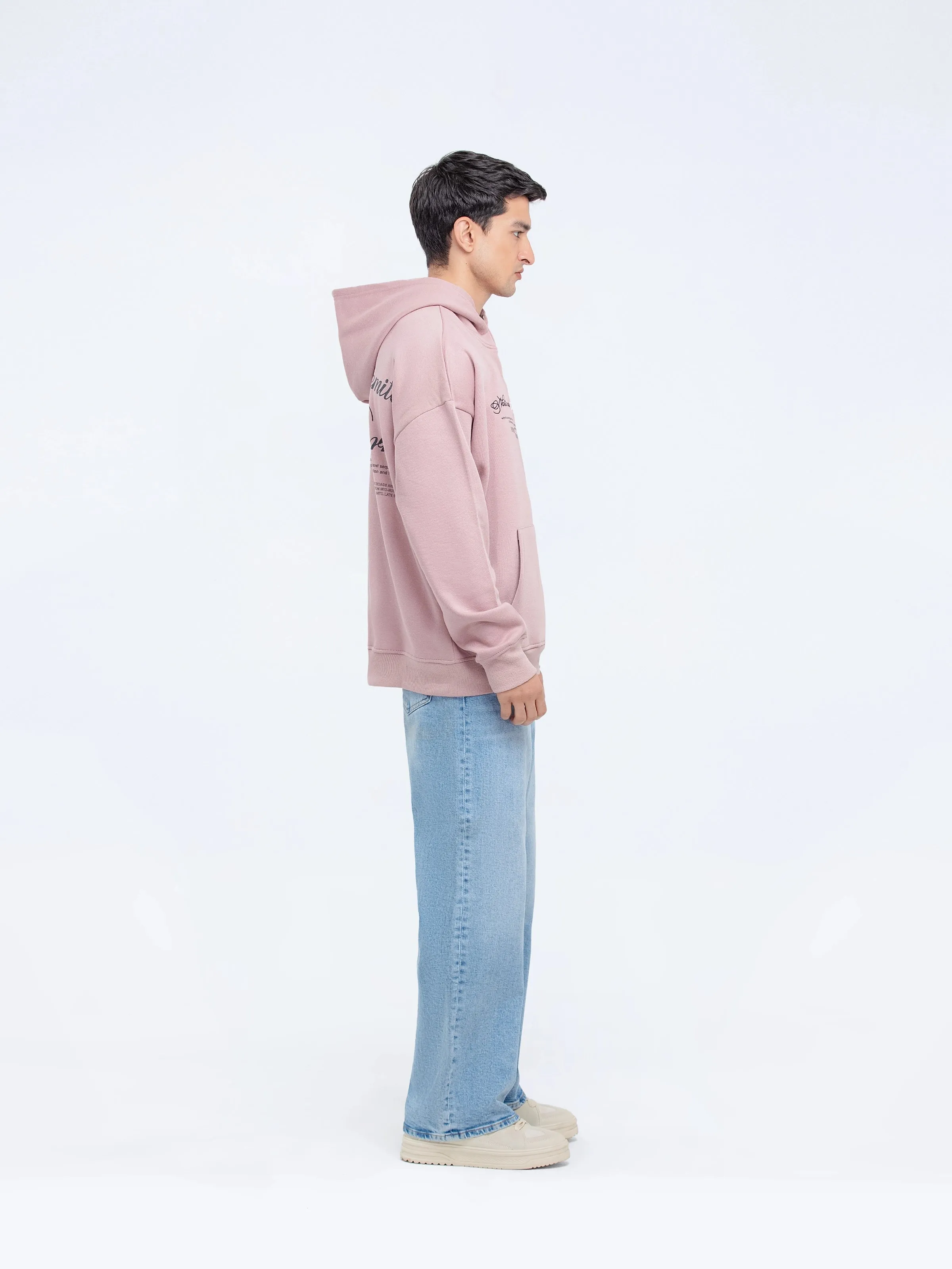 Printed Pullover Hoodie - FMTH24-033