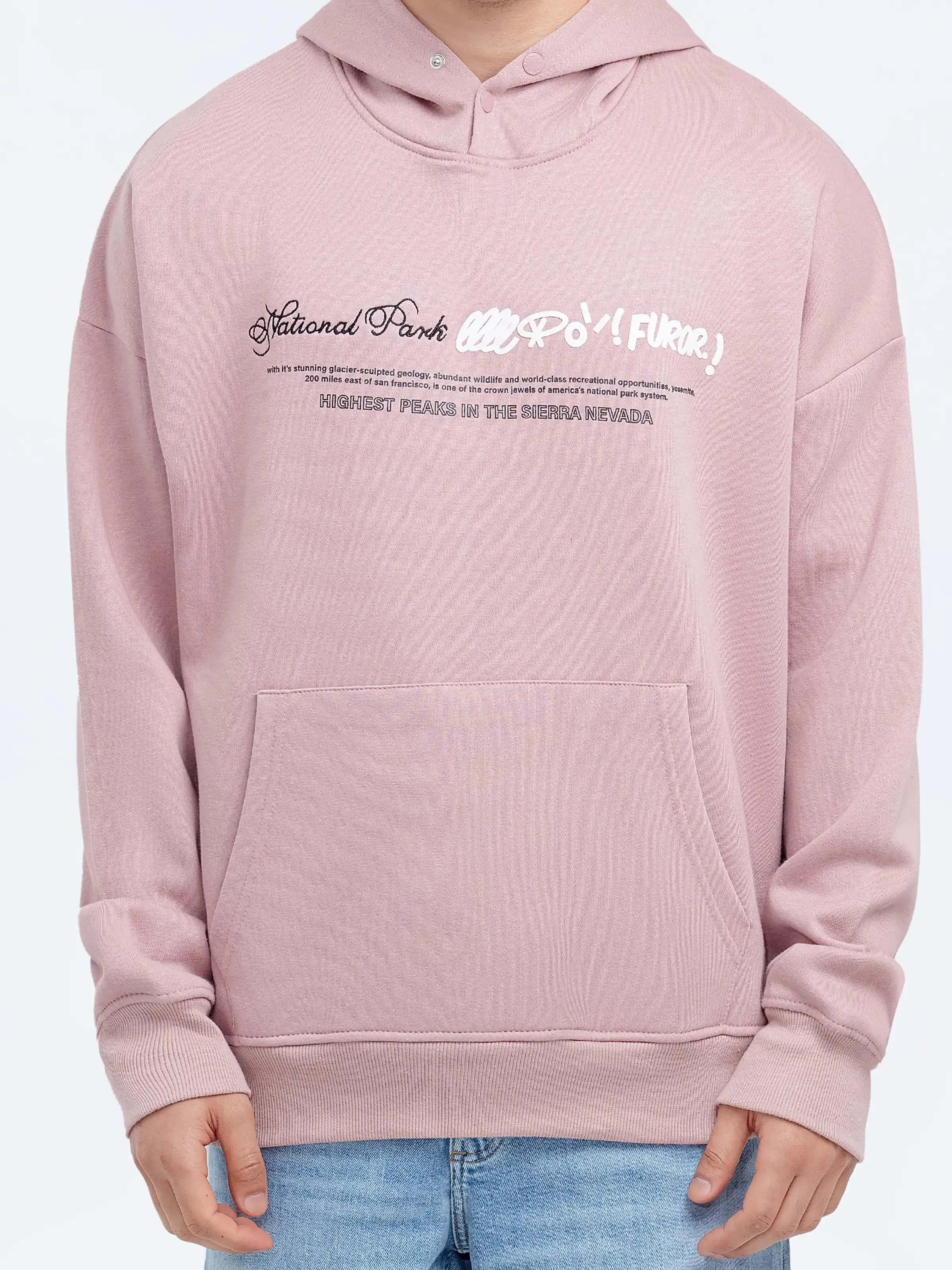 Printed Pullover Hoodie - FMTH24-033