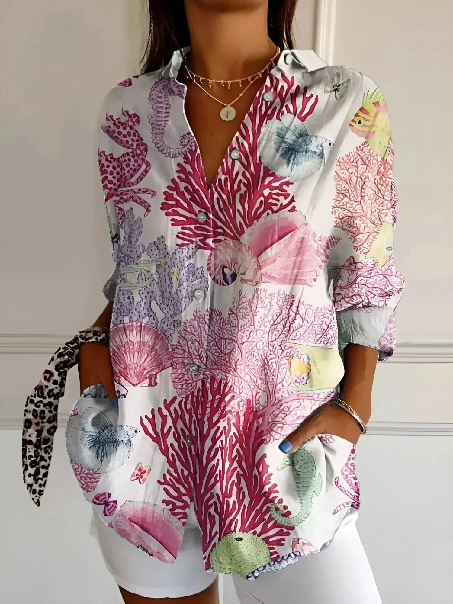 Rachel - Floral Shirt
