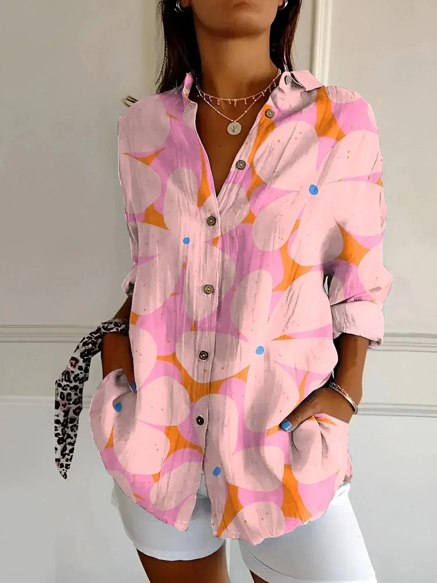Rachel - Floral Shirt