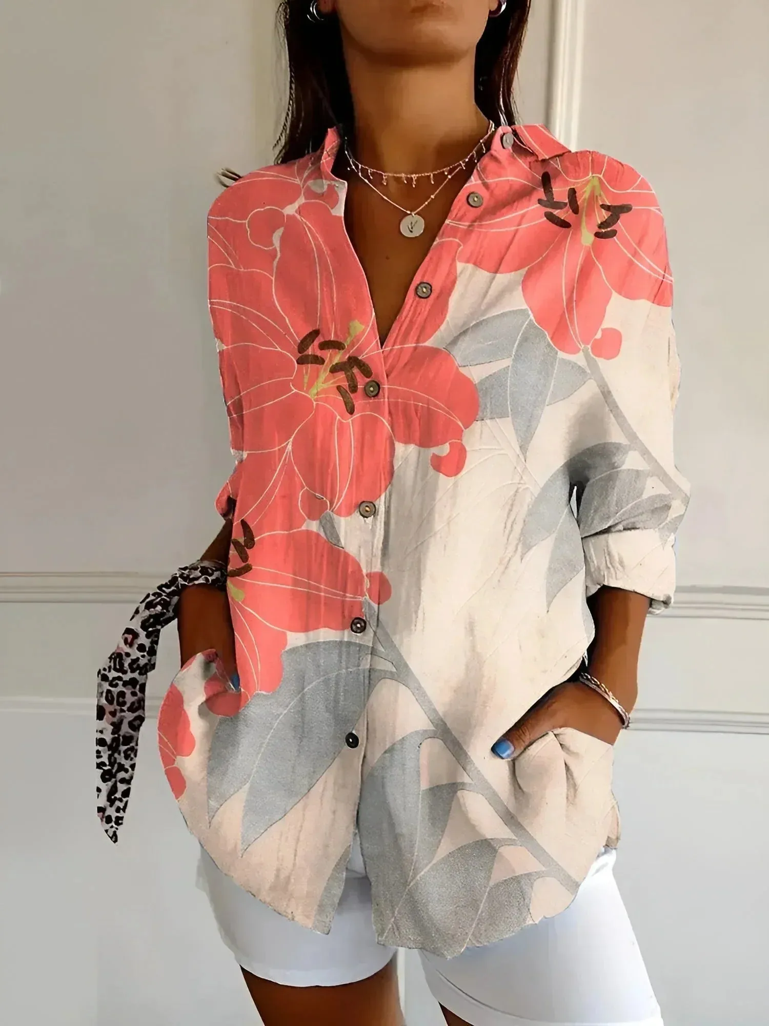 Rachel - Floral Shirt