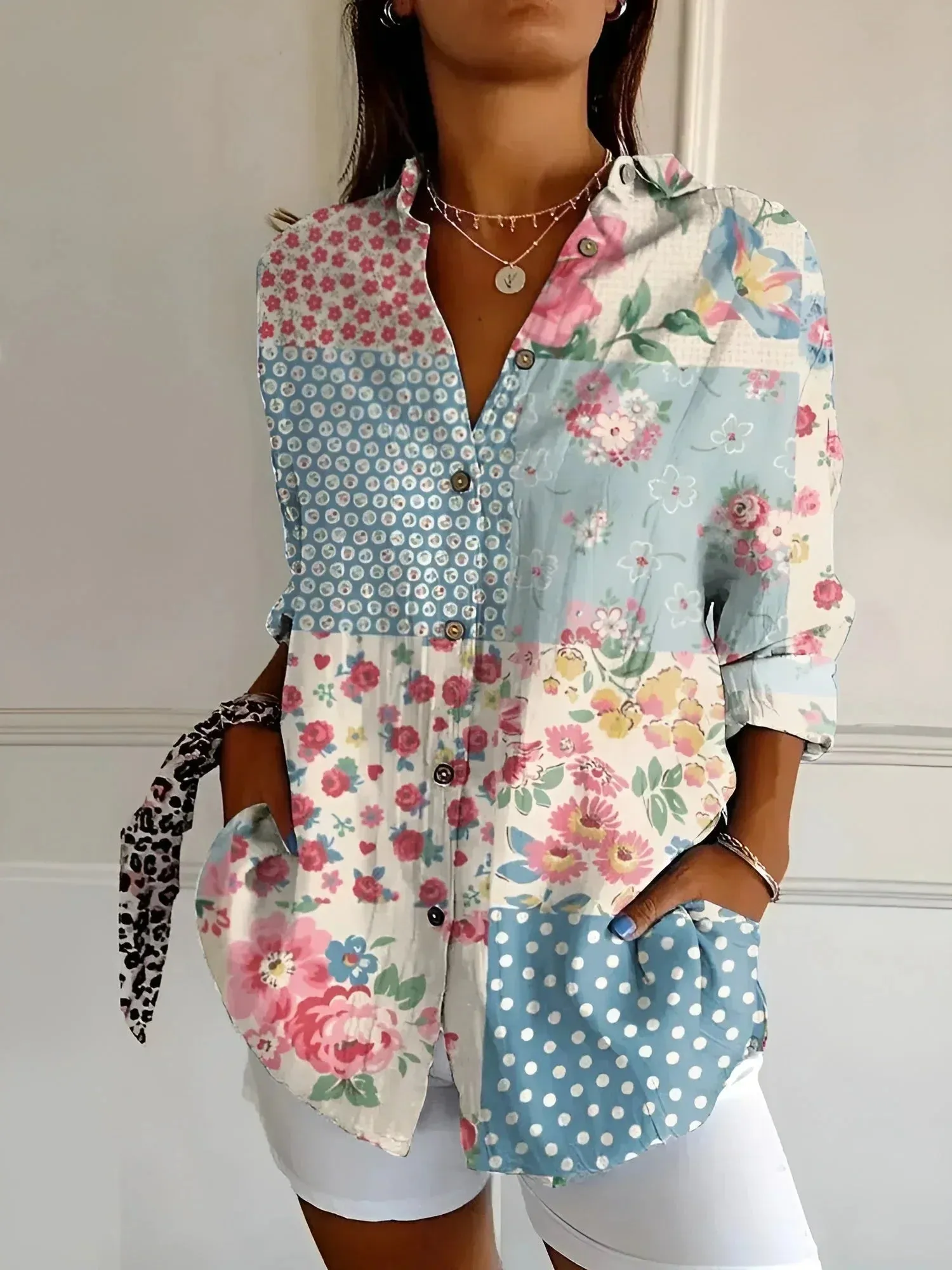 Rachel - Floral Shirt