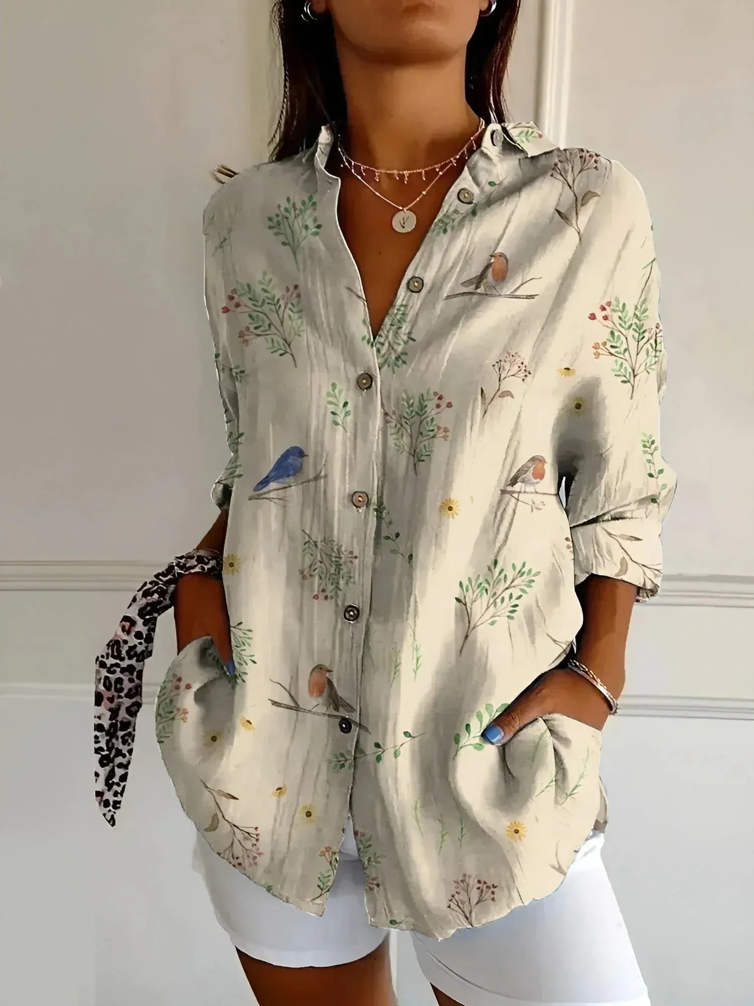 Rachel - Floral Shirt