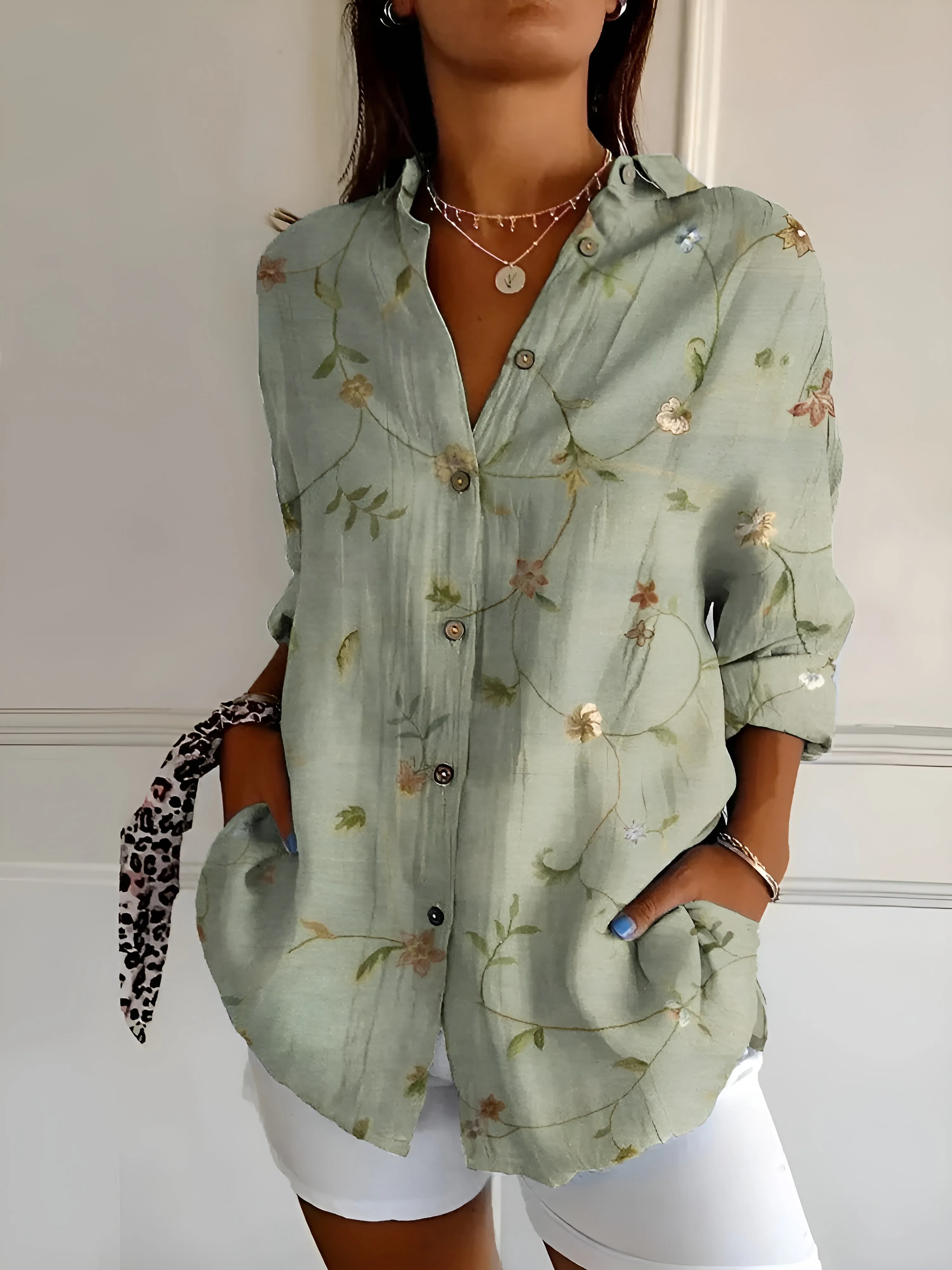 Rachel - Floral Shirt