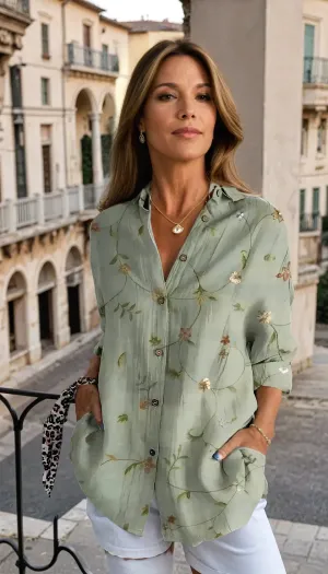 Rachel - Floral Shirt