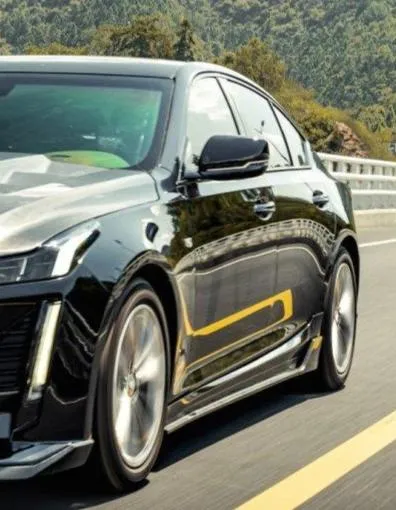 Robot Craftsman PRISM Side Skirts for Cadillac CT5 CT5-V Sport Premium Luxury Base Carbon Fiber/FRP