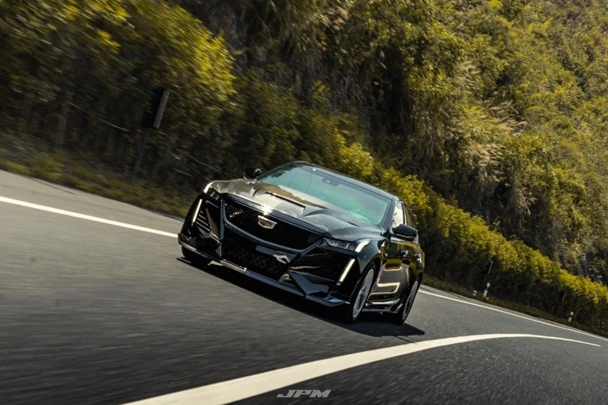 Robot Craftsman PRISM Side Skirts for Cadillac CT5 CT5-V Sport Premium Luxury Base Carbon Fiber/FRP