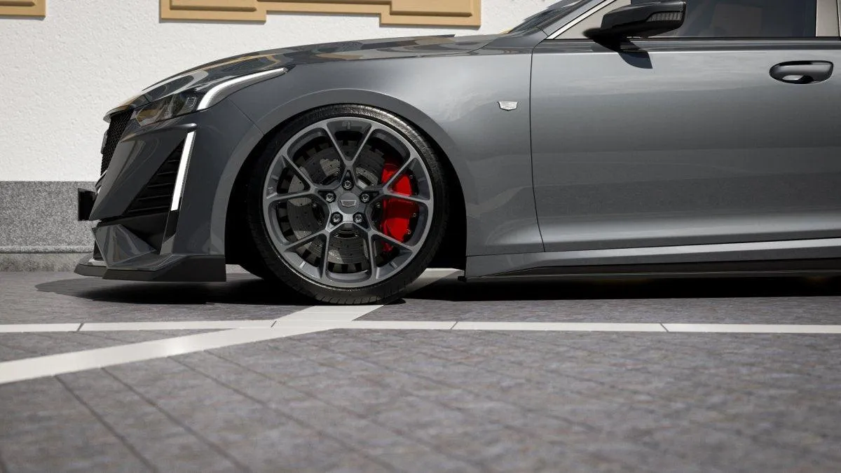 Robot Craftsman PRISM Side Skirts for Cadillac CT5 CT5-V Sport Premium Luxury Base Carbon Fiber/FRP