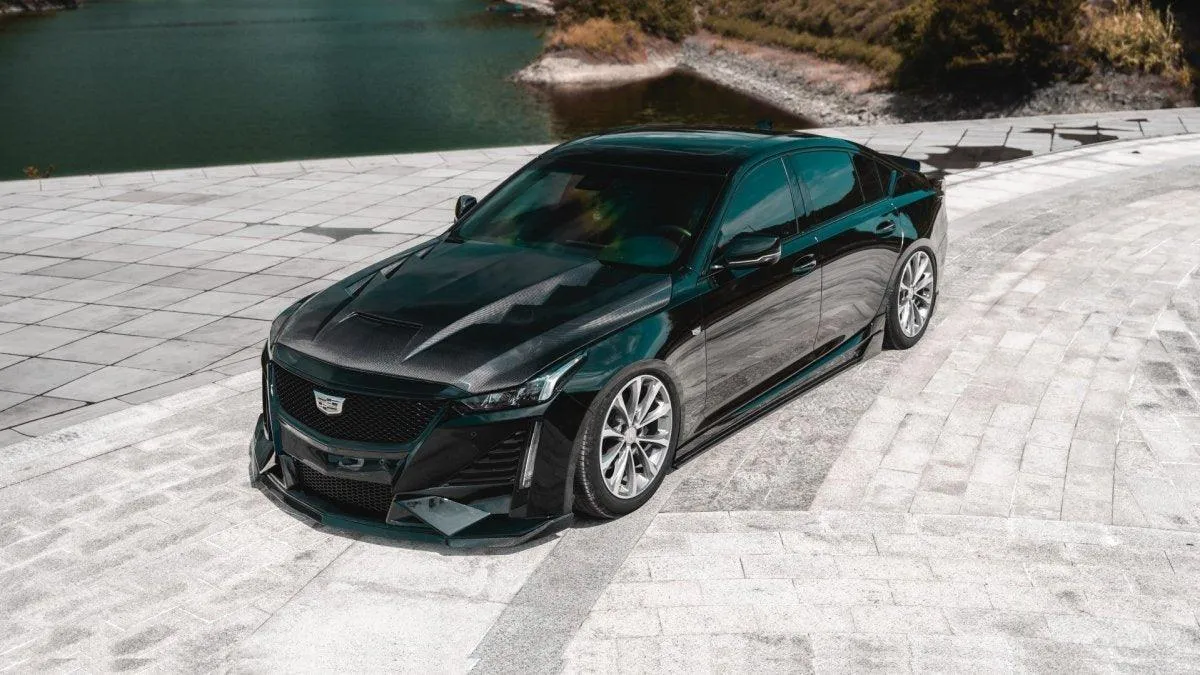 Robot Craftsman PRISM Side Skirts for Cadillac CT5 CT5-V Sport Premium Luxury Base Carbon Fiber/FRP