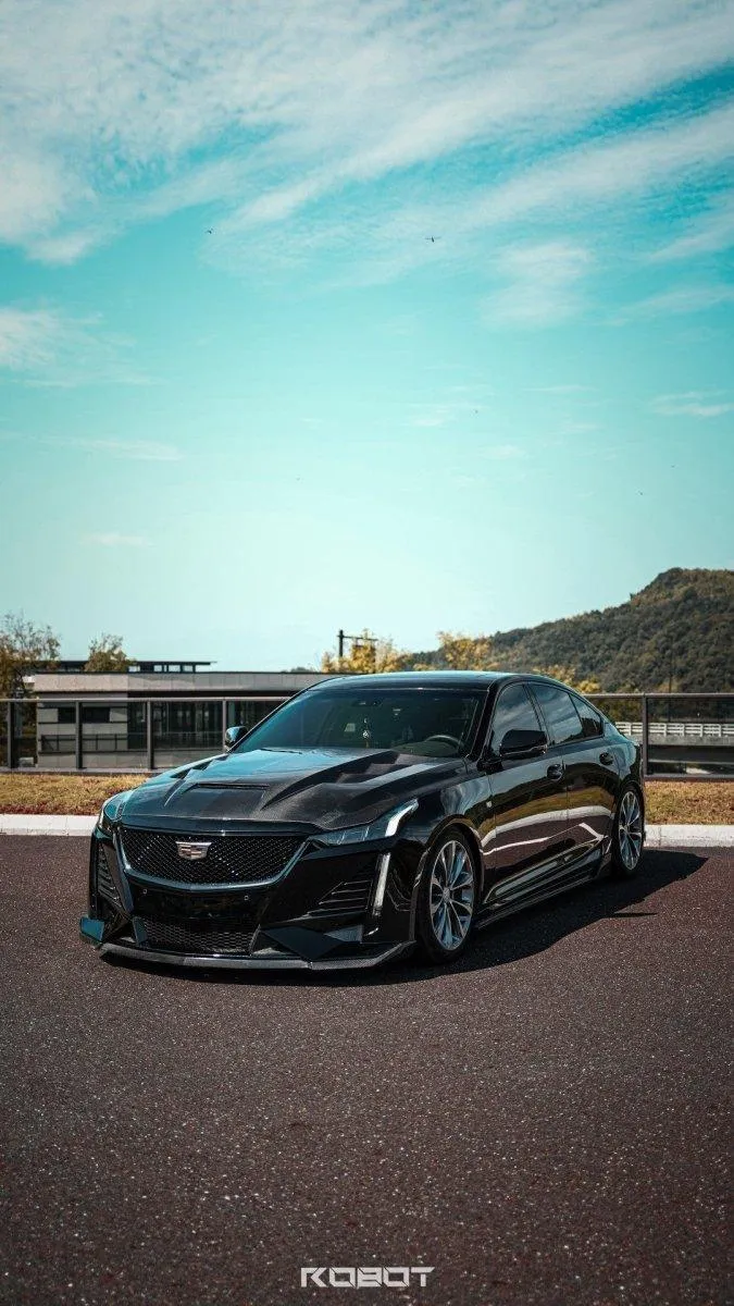 Robot Craftsman PRISM Side Skirts for Cadillac CT5 CT5-V Sport Premium Luxury Base Carbon Fiber/FRP