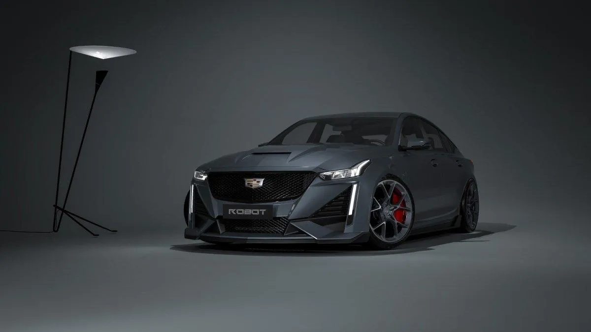 Robot Craftsman PRISM Side Skirts for Cadillac CT5 CT5-V Sport Premium Luxury Base Carbon Fiber/FRP