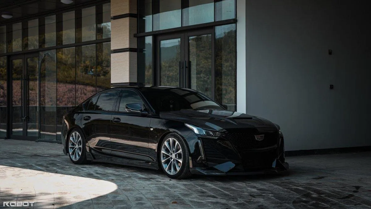 Robot Craftsman PRISM Side Skirts for Cadillac CT5 CT5-V Sport Premium Luxury Base Carbon Fiber/FRP