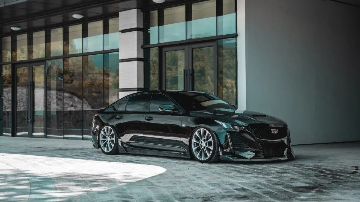 Robot Craftsman PRISM Side Skirts for Cadillac CT5 CT5-V Sport Premium Luxury Base Carbon Fiber/FRP