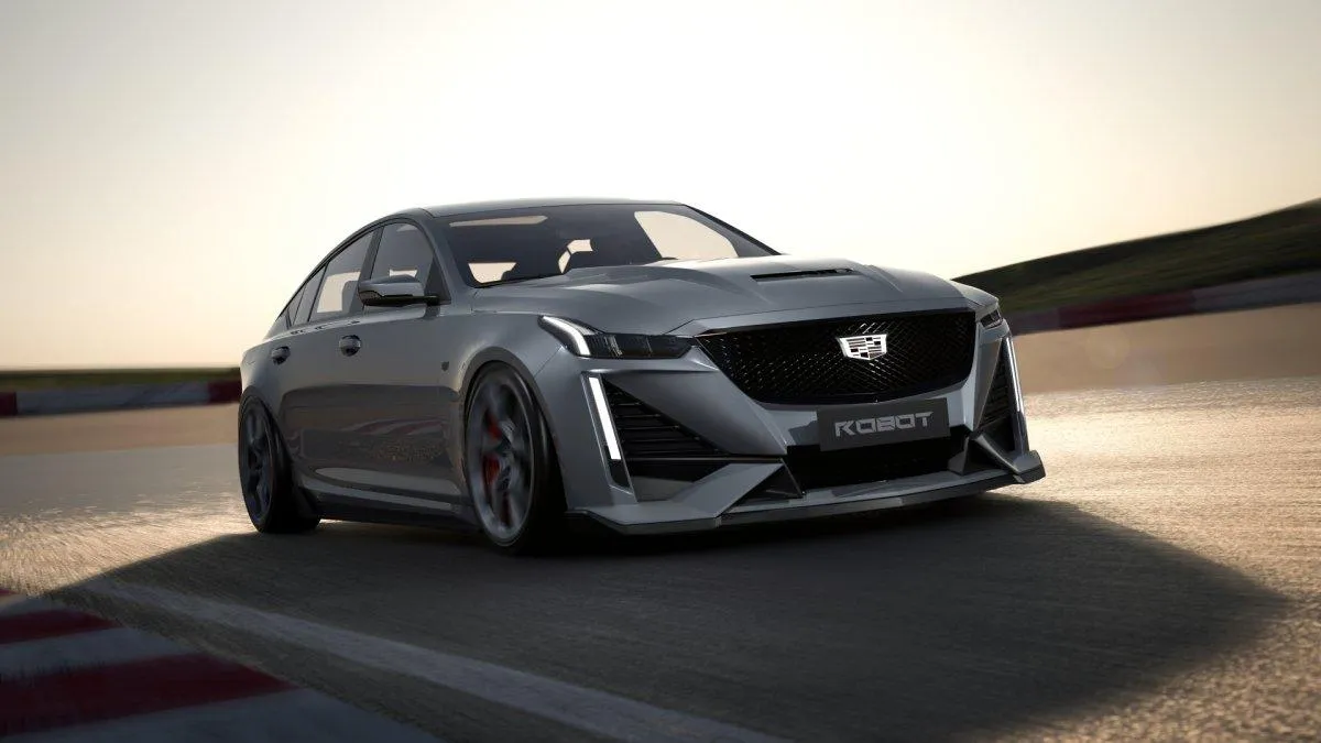 Robot Craftsman PRISM Side Skirts for Cadillac CT5 CT5-V Sport Premium Luxury Base Carbon Fiber/FRP