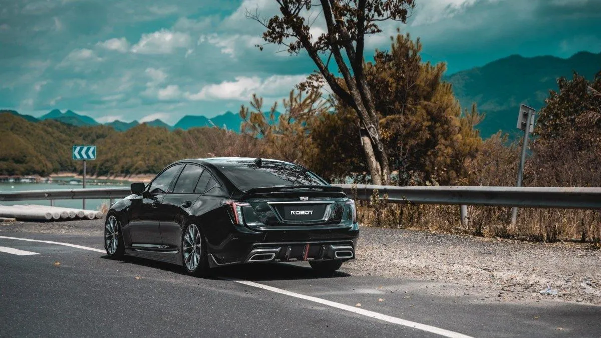 Robot Craftsman PRISM Side Skirts for Cadillac CT5 CT5-V Sport Premium Luxury Base Carbon Fiber/FRP
