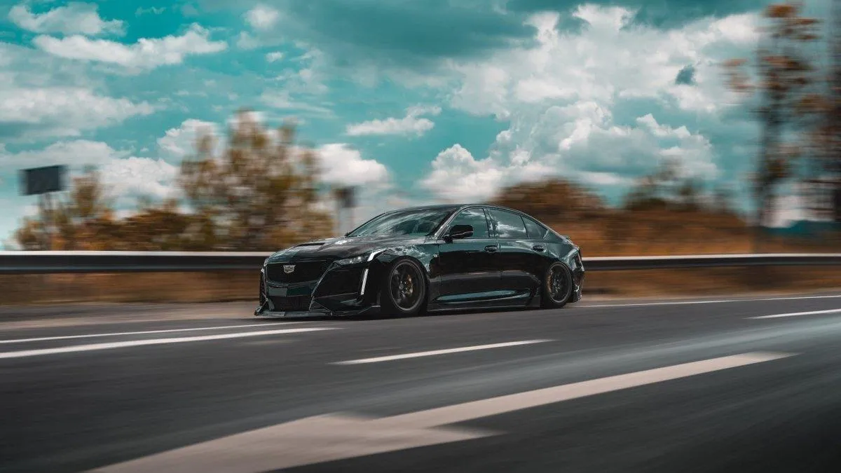 Robot Craftsman PRISM Side Skirts for Cadillac CT5 CT5-V Sport Premium Luxury Base Carbon Fiber/FRP