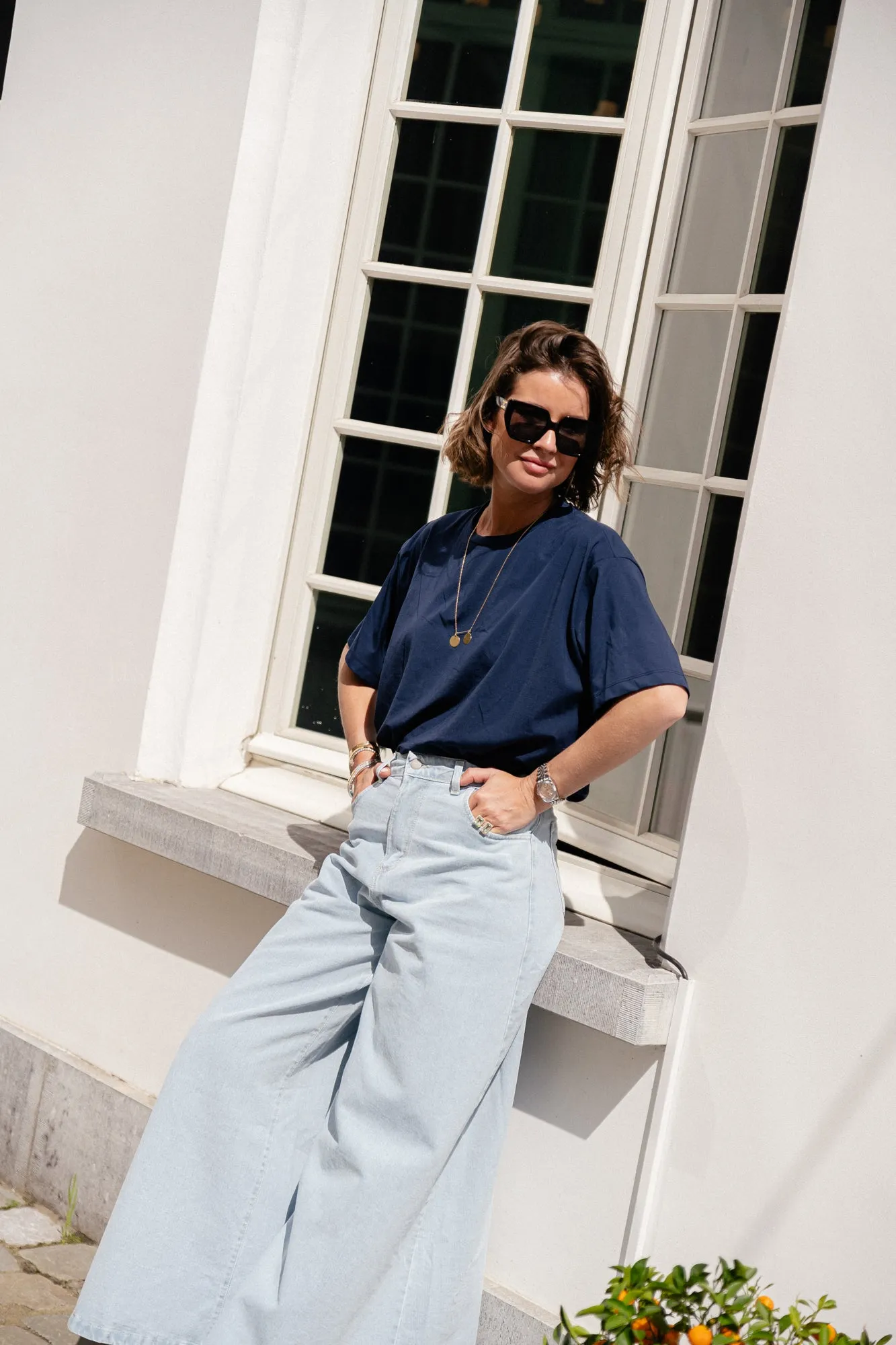 Sadie T-shirt navy
