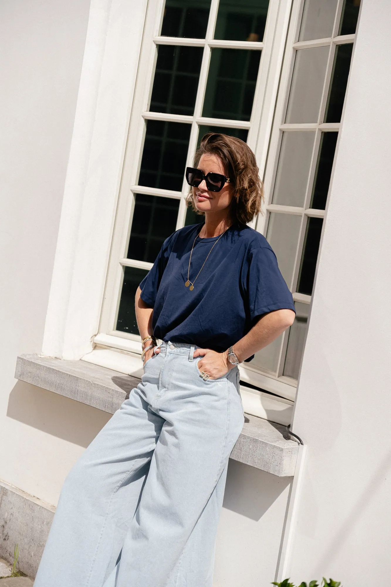 Sadie T-shirt navy
