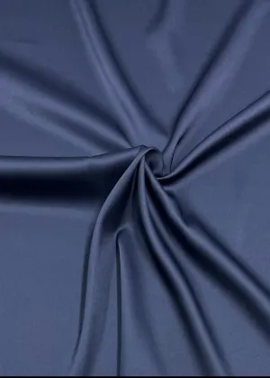 Satin - Navy - 150cm