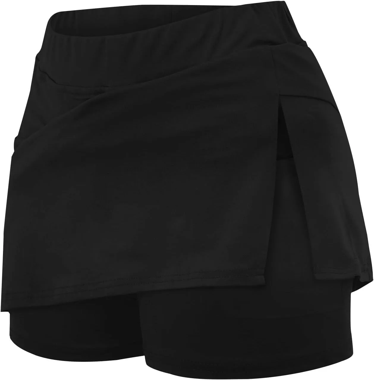 Skorts for Women with Pockets Women's Yoga Skirt High Waist Soft Tummy Control Dressy Casual Athletic Tennis Mini