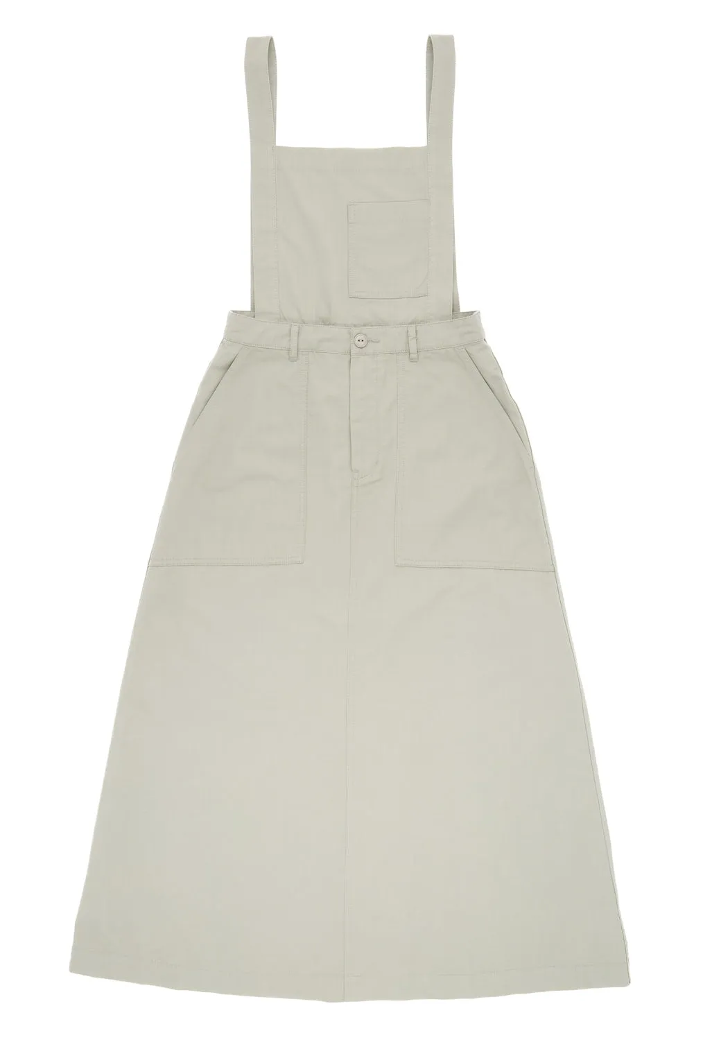 Snow Peak Women's Takibi Light Ripstop Skirt - Light Grey