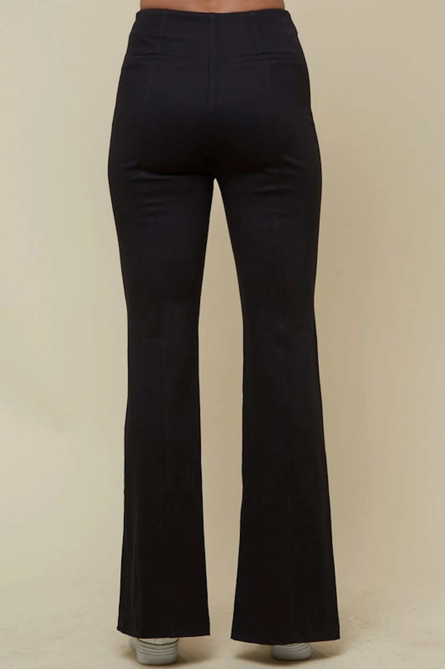 So Slit Pants - Black