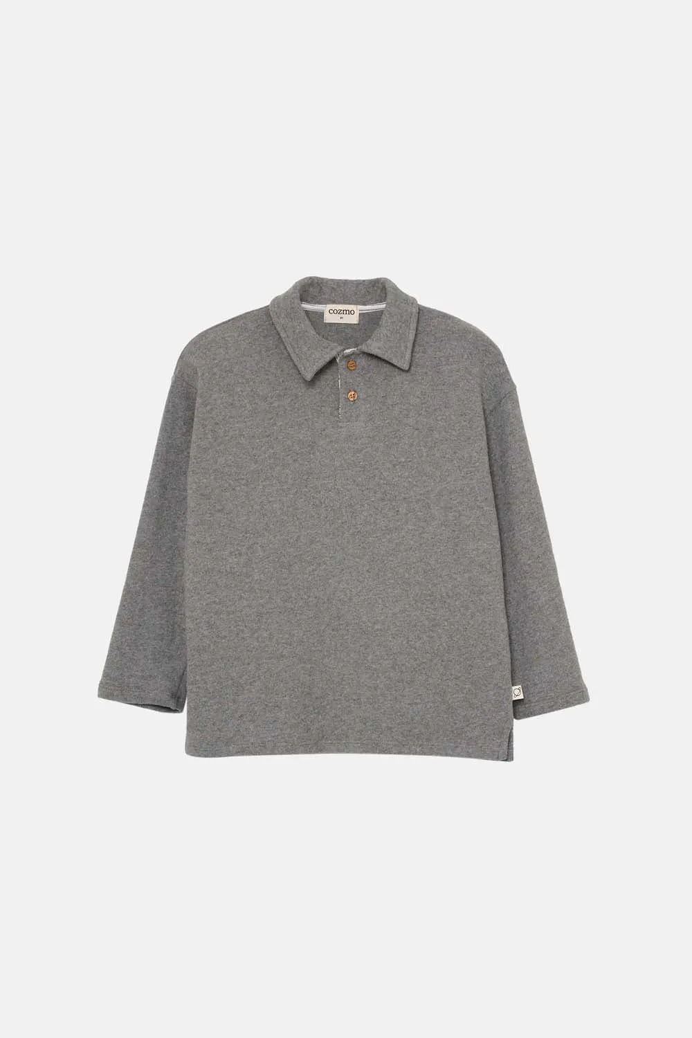 SOFT KNIT POLO SWEATER